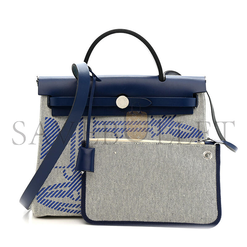 HERMES HERBAG ZIP 31 PALLADIUM HARDWARE H083407CKAA (31*25*10cm)